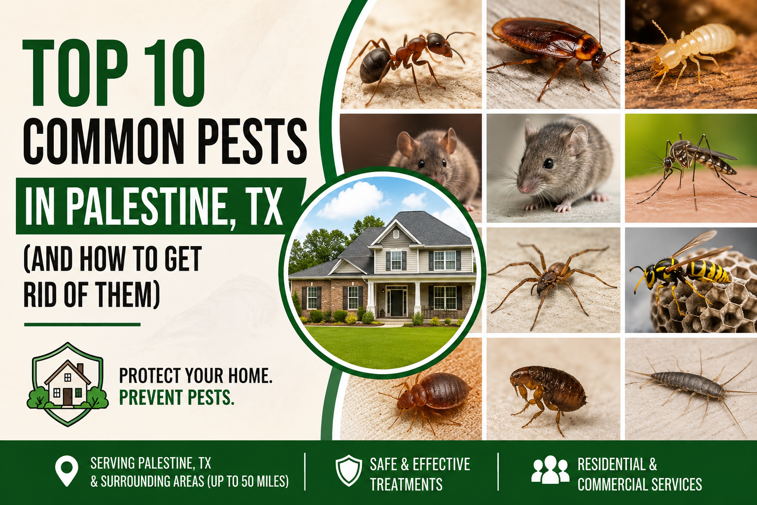 Pests in Palestine
